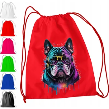 Obraz ČERVENÝ SÁČEK DO ŠKOLKY, ŠKOLY, NA TV - PES PEJSEK DÁREK