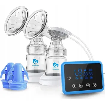 Odsávačka mléka BELLABABY Dvojitá elektrická odsávačka mateřského mléka s akumulátorem PRO OBĚ PRSA 4 REŽIMY
