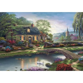 Puzzle SCHMIDT Puzzle Chalupa Stoney Creek 1000 dílků