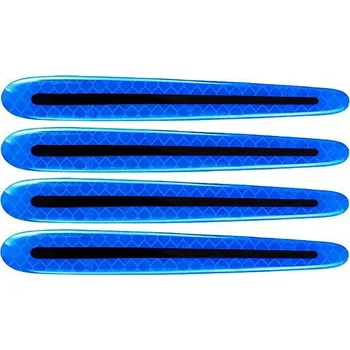 Samolepicí dekorace na vozidlo PREXIM samolepky na kliky dveří, reflexní modré