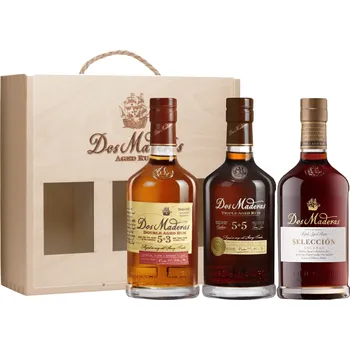 Rum Dos Maderas Rum Collection II. 2,1l (set 1 x 0.7 l, 1 x 0.7 l, 1 x 0.7 l)