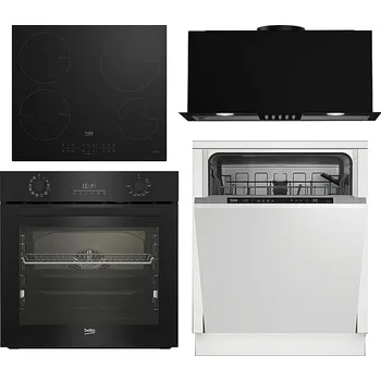 Set domácích spotřebičů Vestavný set Set Beko BBIR 17300BCS + Beko DIN 34320 + Beko HII 64200MT + Beko HNU61422B + sleva 20 % při použití kódu