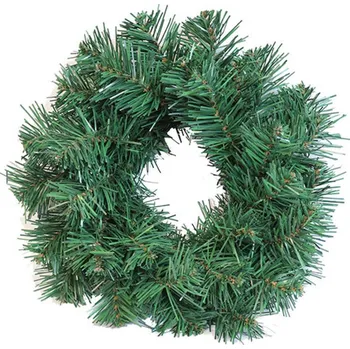 Vánoční dekorace SEIZIS Věnec vánoční zelený - průměr 20cm