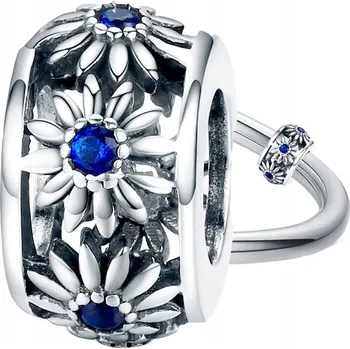 Přívěsek Přívěsek na náramky ZeSrebra stříbro 925 zirkon stříbrný klasický