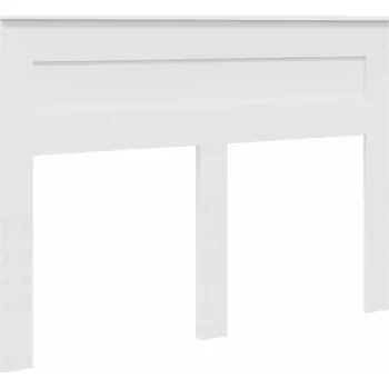Čelo postele s čelo Bílá 140 cm Kompozitní dřevo
