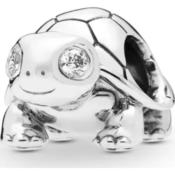 Přívěsek STŘÍBRO ze stříbra 925 s korálkovými Charms želvou