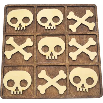 Desková hra Piškvorky hra Burn 3D Halloween Piškvorky