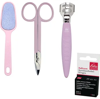 Kosmetika na nohy ERBE SOLINGEN Růžový vánoční balíček pro péči o nohy