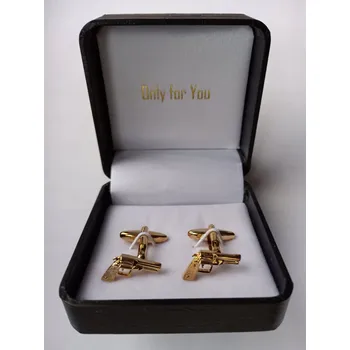 Manžetový knoflíček Manžetové knoflíčky Exciting Zlaté Colty Pistole