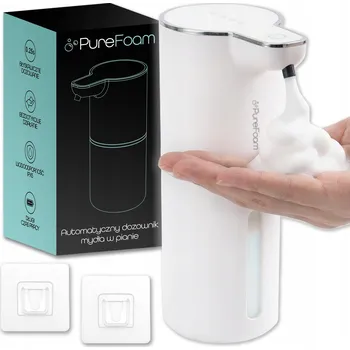 Dávkovač mýdla Bezkontaktní Dávkovač mýdla v pěně Automatický Dávkovač pěny USB 19 Cm