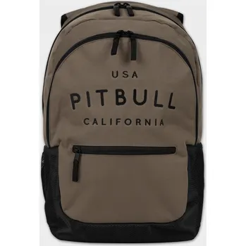 Městský batoh Pitbull sportovní batoh hnědý