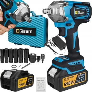 Rázový utahovák 18V 1200Nm kompatibilní s bateriemi MAKITA, rázový klíč