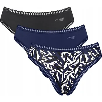 Dámské spodní prádlo 3 x Dámské kalhotky sloggi GO Crush High leg C3P M