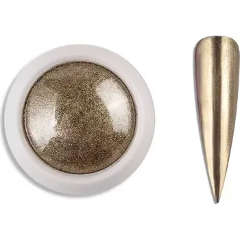 CuteNails Lešticí pigment - Chromatic Mirror Effect: Golden Glow