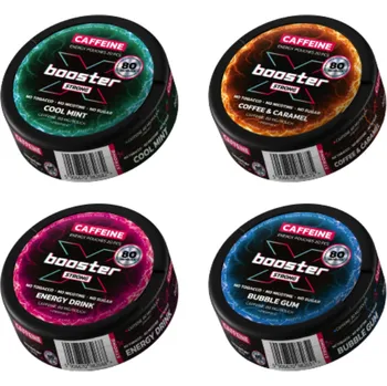 Energetický nápoj Energetické sáčky X-BOOSTER ENERGY DRINK 20mg