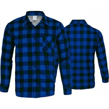 Pánská košile Pracovní flanelová košile bavlněná XL