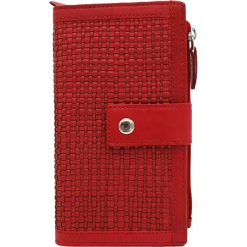 Peněženka Peterson R-861-DDW - červená
