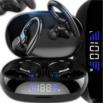 Sluchátka Bezdrátová sluchátka do uší Lewer BLUETOOTH SLUCHÁTKA NA KOLO, BĚHÁNÍ, DO POSILOVNY SP16