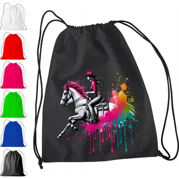 Obraz ČERNÝ VAK DO ŠKOLKY, ŠKOLY, NA TV - JÍZDA NA KONI KONĚ