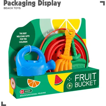 Hračka na písek Ramiz Sada příslušenství MEGA na písek + skládací kbelík