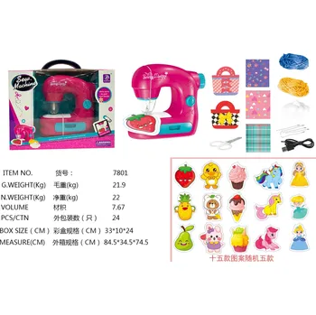 Dětská kuchyňka Ramiz Šicí stroj se světelnou a zvukovou funkcí + příslušenství