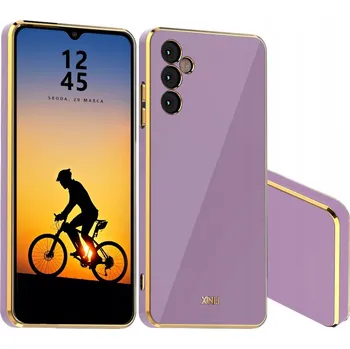 Pouzdro na mobilní telefon Zadní Kryt WWW pro Samsung Galaxy A15 4G / 5G / LTE fialový