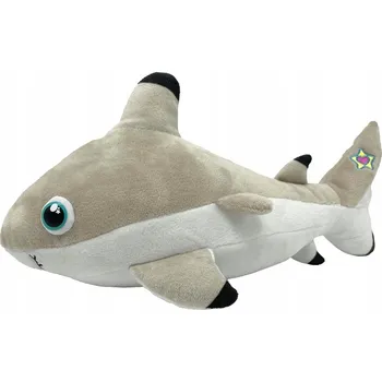 plyšák Plyšová Hračka žralok NightBuddies se svítícíma očima