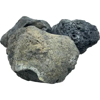 Dekorace do akvária Černé lávové kameny 5255g (ID Z05835)