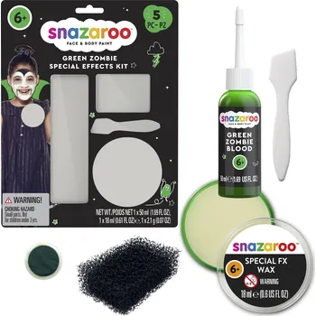 Karnevalový doplněk Snazaroo - Zombie speciální efekt s voskem a krví