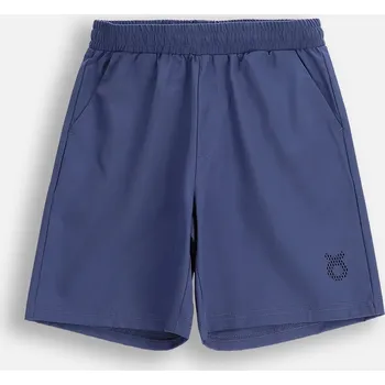 Pánské kraťasy Chlapecké Krátké Kraťasy Tmavě Modré Sportovní Šortky na Tělocvik WF 152 LEMON WL5