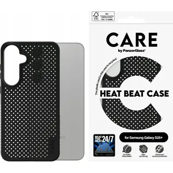 Pouzdro na mobilní telefon Zadní Kryt Panzerglass pro Samsung Galaxy S25+, černý