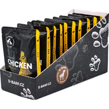 Krmivo pro psa Barf pro psy - Kuřecí komplet, 10x 150 g