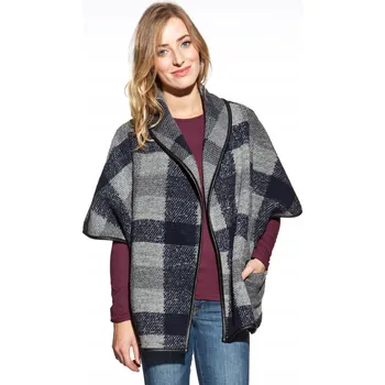 Dámský svetr Vlněný přehoz Svetr Kardigan s kapsami