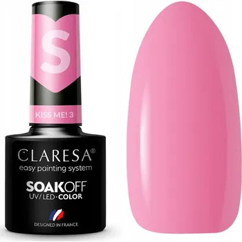 Lak na nehty Hybridní lak barevný lak Claresa 3,5 ml