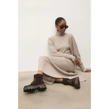 Pánské tenisky Semišové workery Answear.LAB 101-10598-1 hnědá 88X, EUR 41