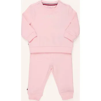Tommy Hilfiger Sada: Mikina A Tepláky pro miminko, růžová, 80