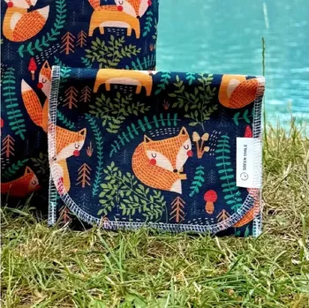 Sáček na potraviny Green Smile Kapsa Houska – Lišky z knížky