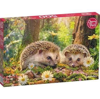 Puzzle Puzzle 500d. Cherry Pazzi Roztomilí návštěvníci