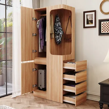 Šatní skříň Skříň Arhatreya 6936824438849 40 x 170 x 70 cm borovice