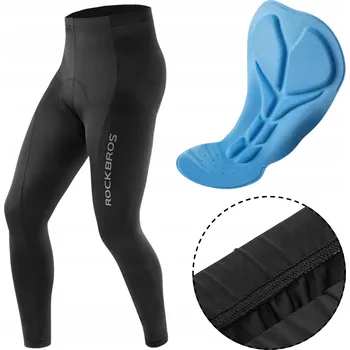 Cyklistické kalhoty Cyklistické kalhoty dlouhé Rockbros XXL černé