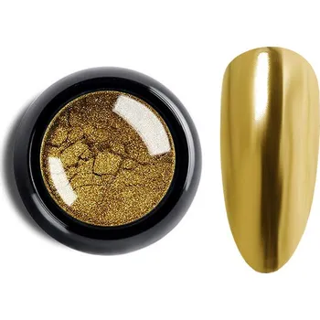 CuteNails Lešticí pigment - Chromatic Mirror Effect: Dark Gold