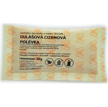 Instantní polévka gulášová cizrnová bez lepku Natural Jihlava 35 g