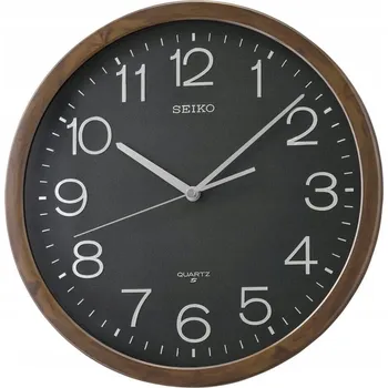 Hodiny Nástěnné hodiny Seiko černé 36 cm
