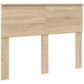 Čelo postele s čelo Artisanový dub 135 cm Kompozitní dřevo