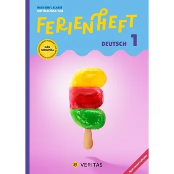 Německý jazyk Ferienheft Deutsch 5. Schuljahr MS/AHS - Mit eingelegten Lösungen - Latscha, Dominik