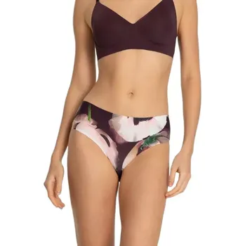 Kalhotky Dámské kalhotky Julimex Simple velvet bloom velikost S-34/36