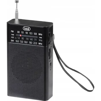 Radiopřijímač Vícepásmové přenosné rádio Trevi RA 7F15, černé