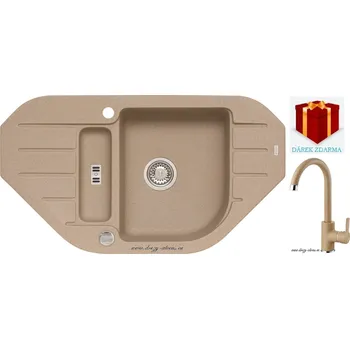 Granitový dřez Set Alveus Niagara 60 + Tonia - 55