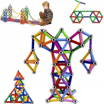 ostatní stavebnice Stavebnice pro děti Sada 206 dílků