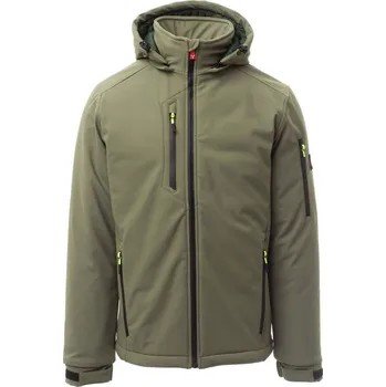 pracovní bunda Payper CREEK PAD Pracovní pánská softshellová bunda zimní vojenská zelená 4XL S003300489070504XL